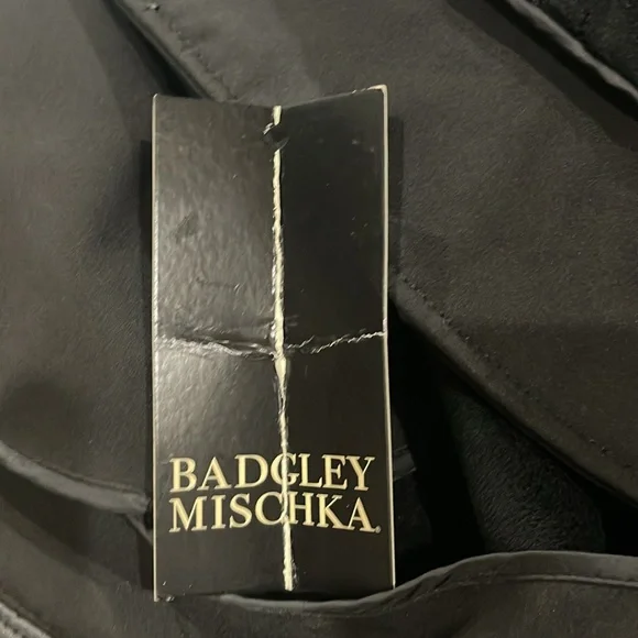 Badgley Mischka Black Paneled Thermotech Jacket - Picture 13 of 16